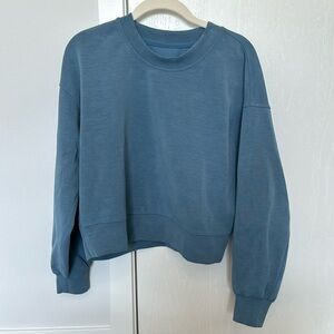 Lululemon Softstreme Perfectly Oversized Cropped Crew
